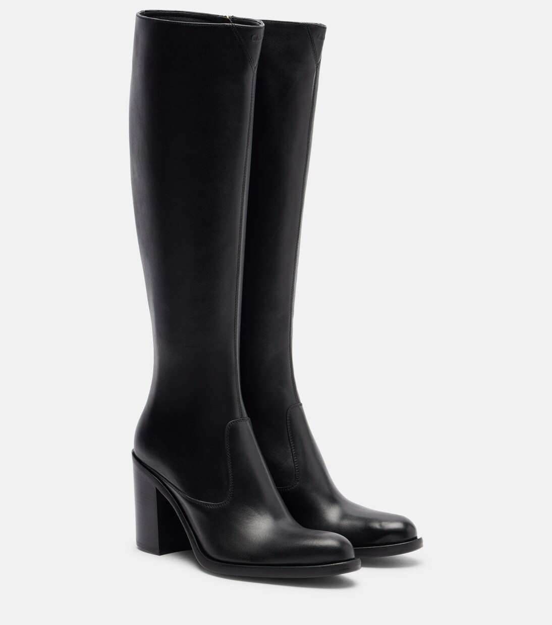 Phoenix 90 leather knee-high boots | Chloé