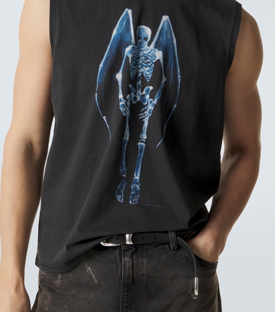 Breathe printed cotton tank top | Our Legacy