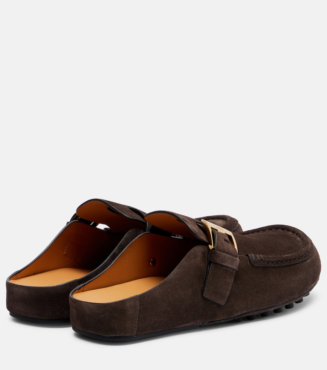 Verzierte Slippers aus Veloursleder | Tod's