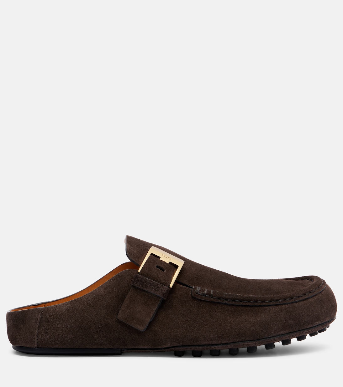 Verzierte Slippers aus Veloursleder | Tod's