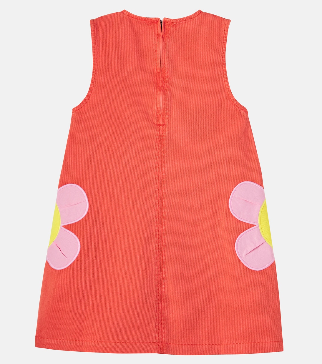 Patch-appliqué denim dress | Stella McCartney Kids
