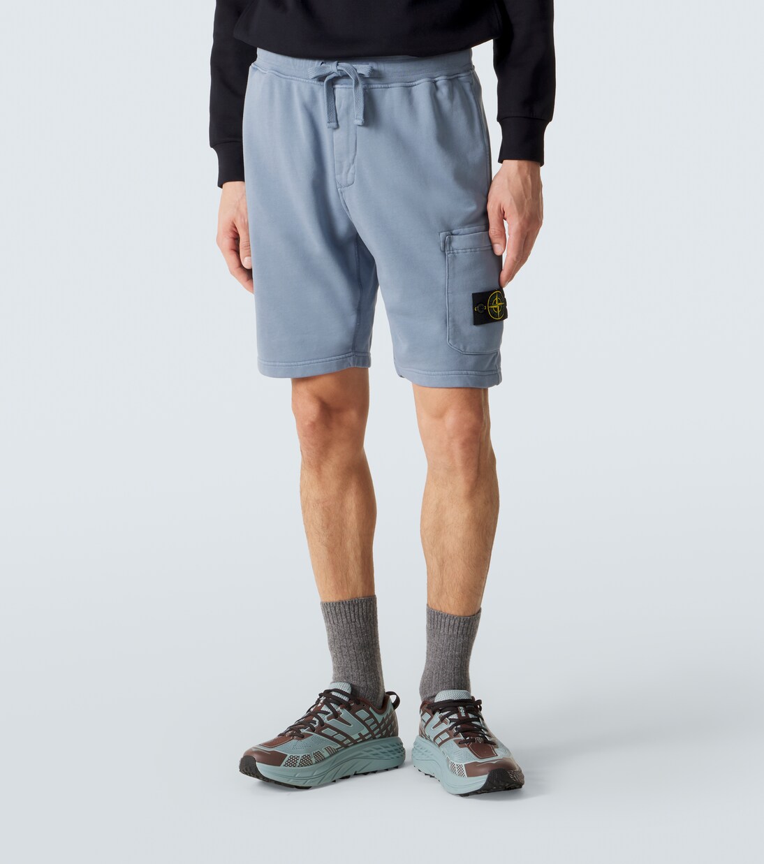 Compass cotton shorts | Stone Island