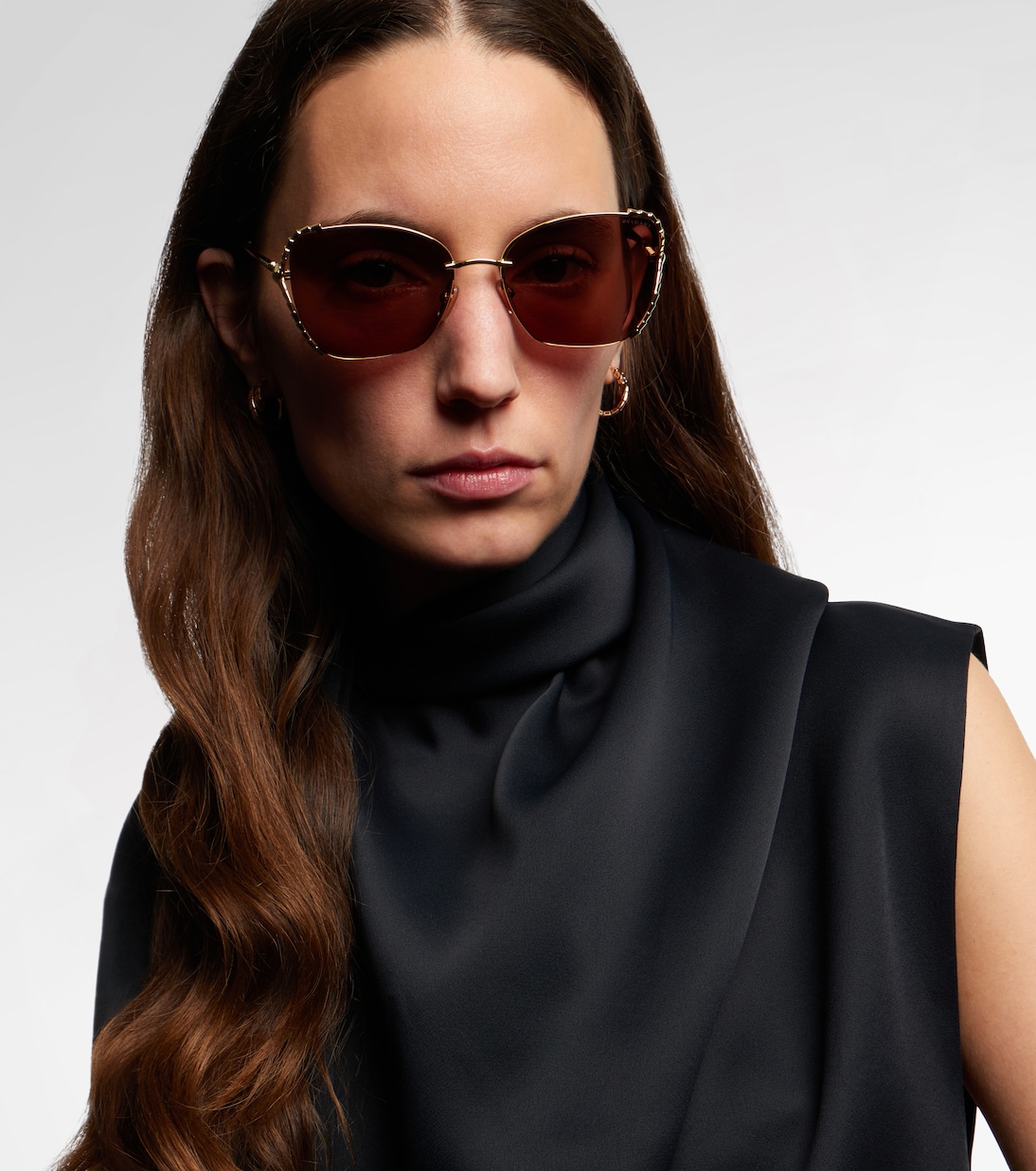 نظارات شمسية ستايل عيون القطة Serpenti Viper | Bvlgari