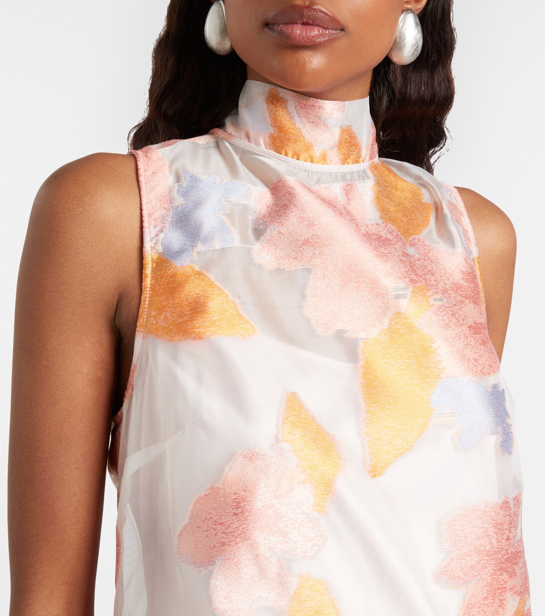 Minikleid Albee aus Organza | Staud