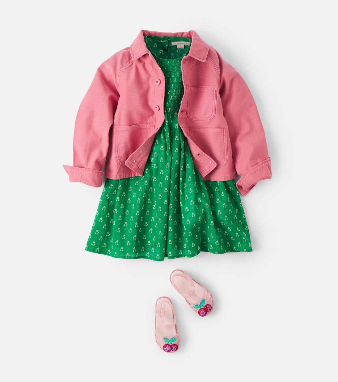 Cami floral smocked cotton voile dress | Konges Sløjd