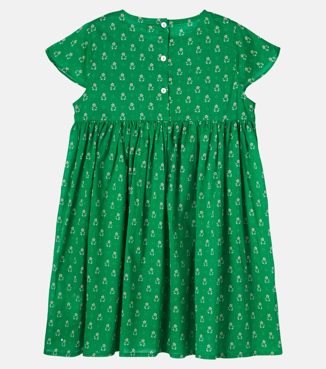 Cami floral smocked cotton voile dress | Konges Sløjd