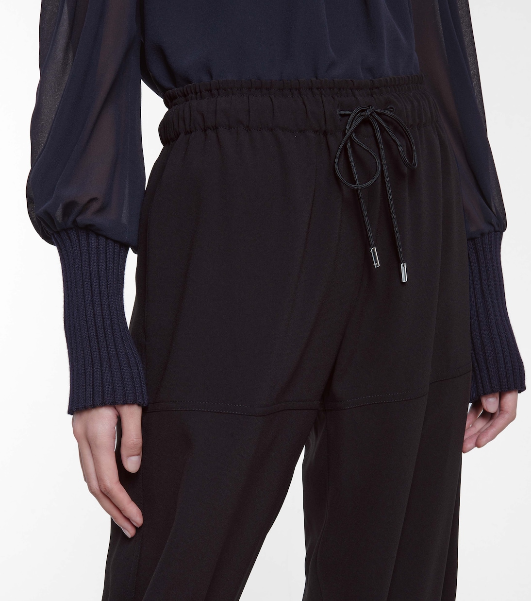 High-rise tapered pants | Chloé