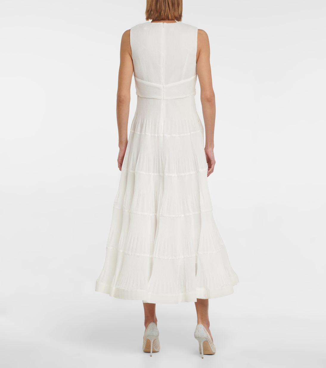 Postcard organdie midi dress | Zimmermann