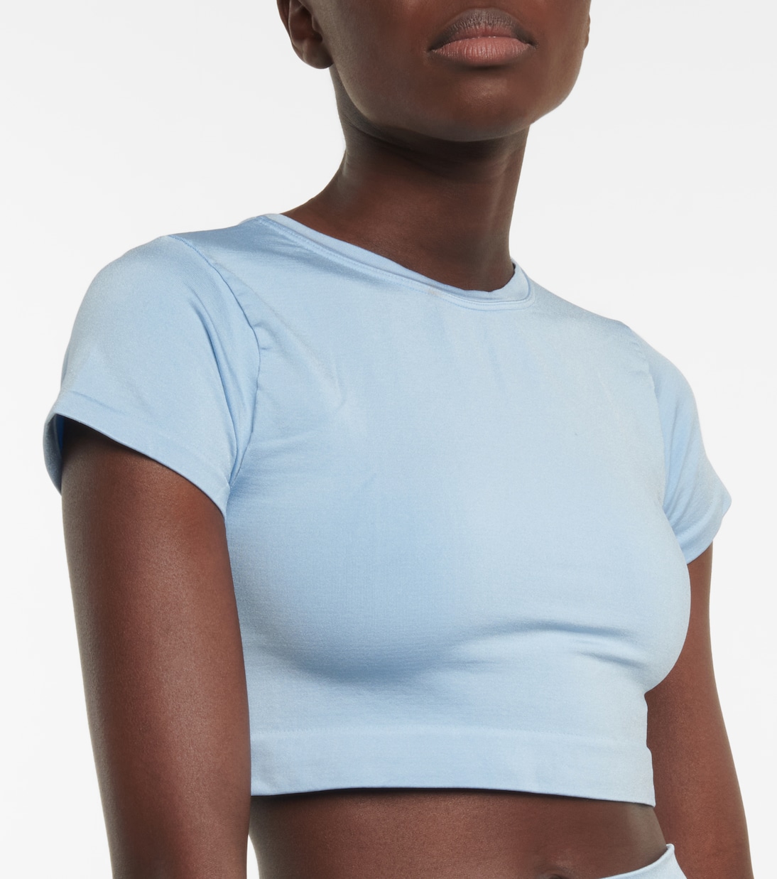 Mindful crop top and Composed shorts set | Prism²