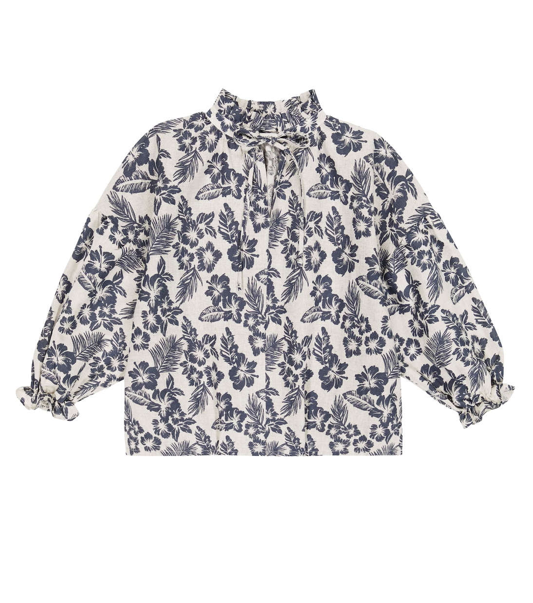 Bluse Olivia aus Leinen und Baumwolle | The New Society