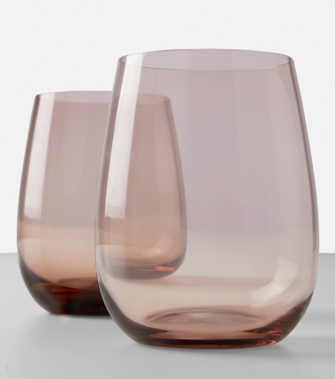 Colored U set of 4 tumblers | Nude