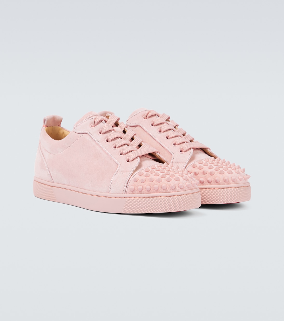 Sneakers Louis Junior Spikes in suede | Christian Louboutin