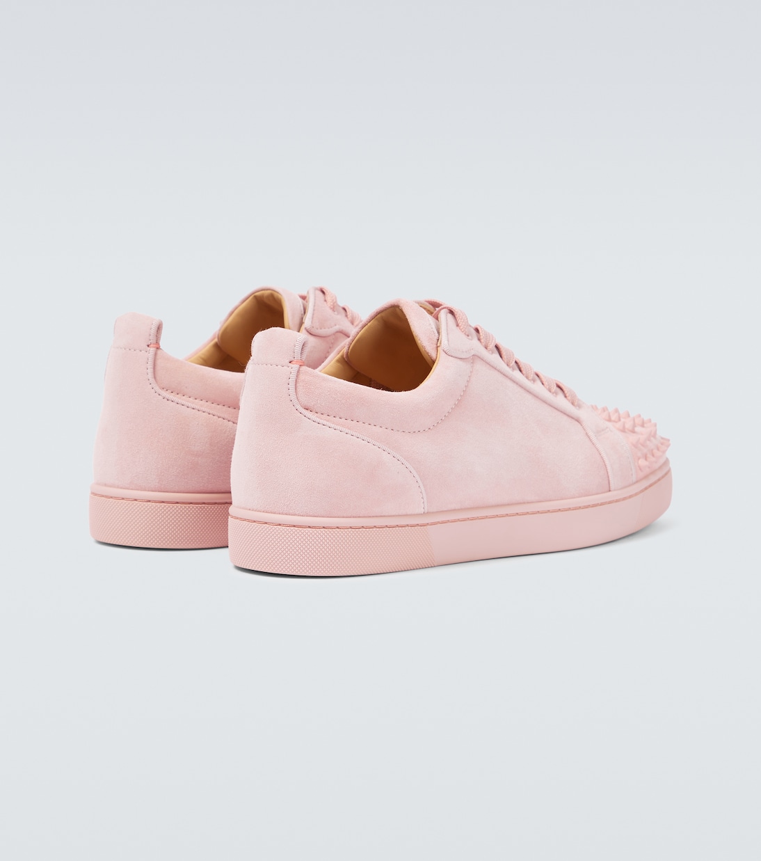Sneakers Louis Junior Spikes in suede | Christian Louboutin