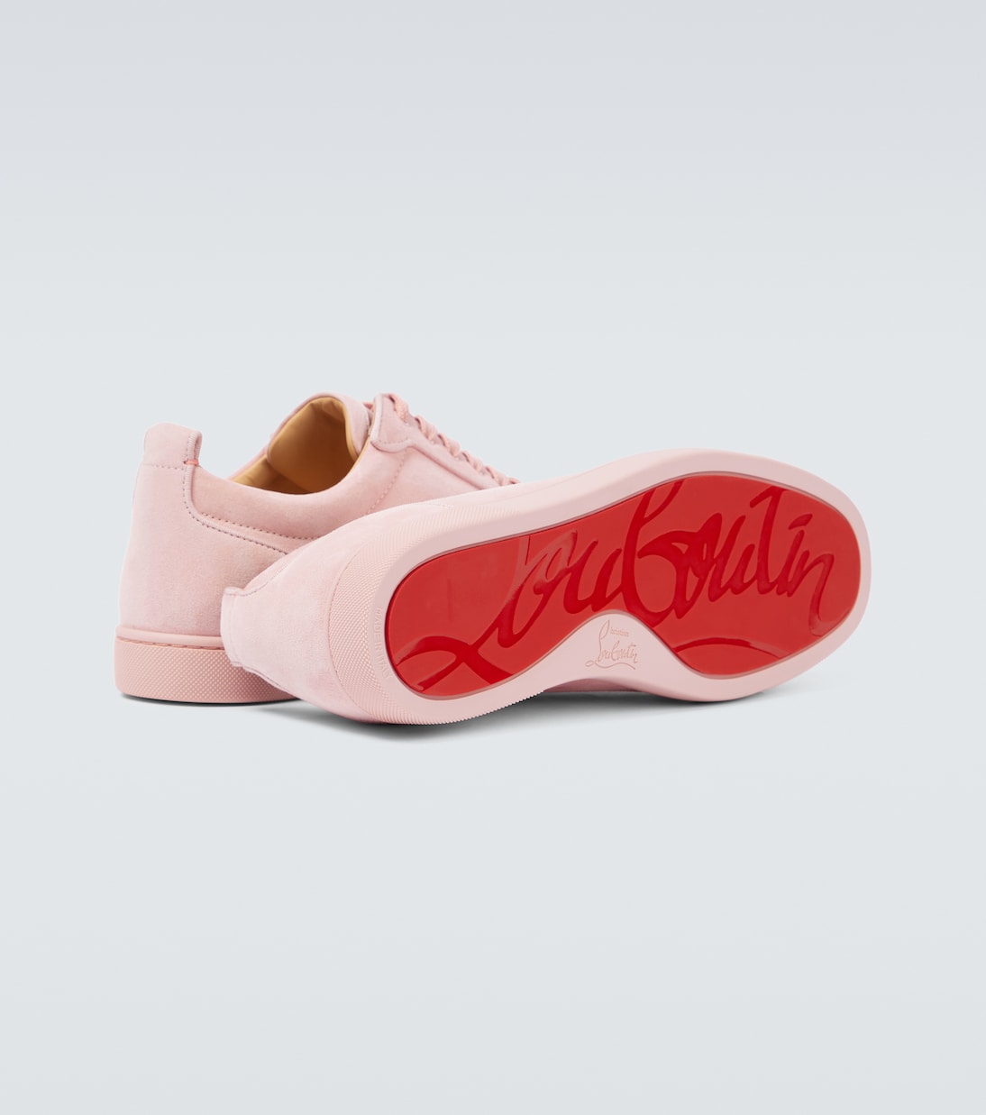 Sneakers Louis Junior Spikes in suede | Christian Louboutin