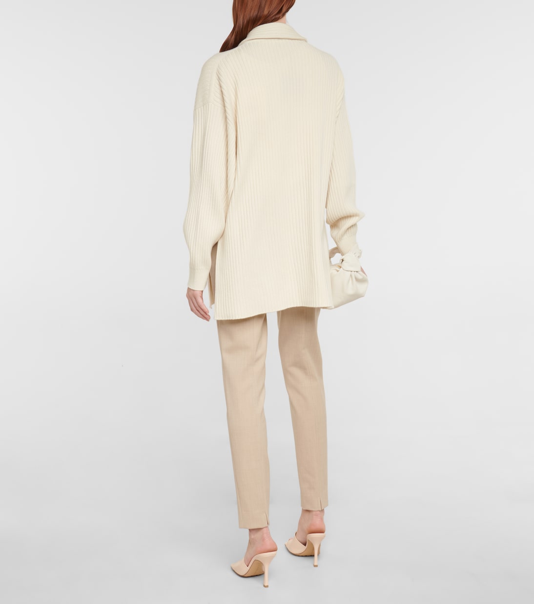 Cardigan in Cashmere Mellbreak di Loro Piana per Giovani Stilisti