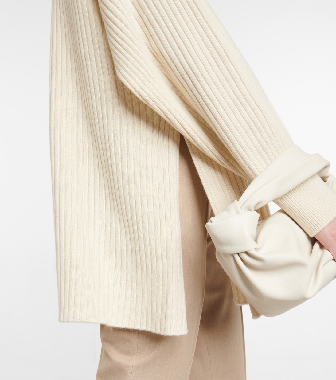 Cardigan in Cashmere Mellbreak di Loro Piana per Giovani Stilisti