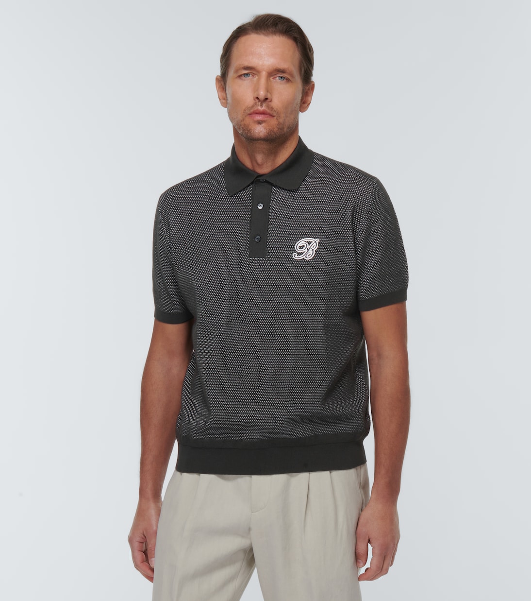 Polo Golf en coton et soie | Berluti
