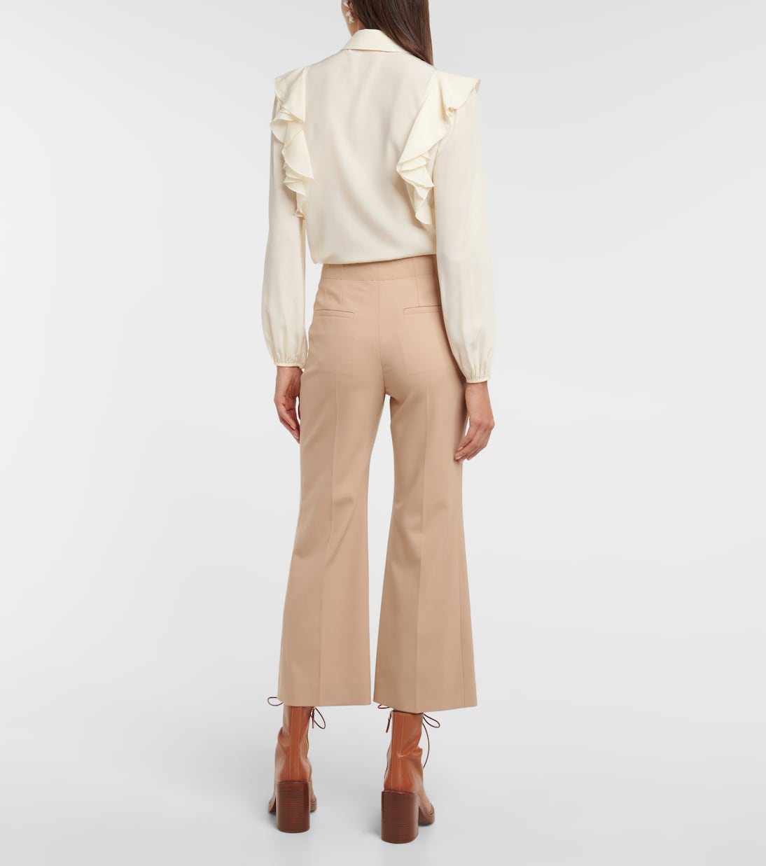 Culottes flared a vita alta | Chloé