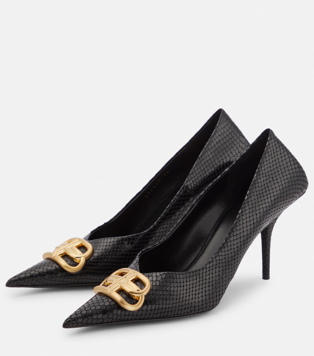 Pumps Square Knife BB aus Leder | Balenciaga