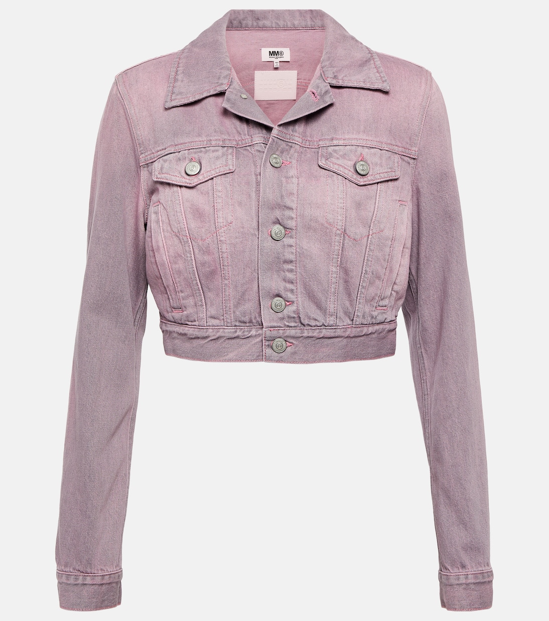 Cropped-Jeansjacke | MM6 Maison Margiela