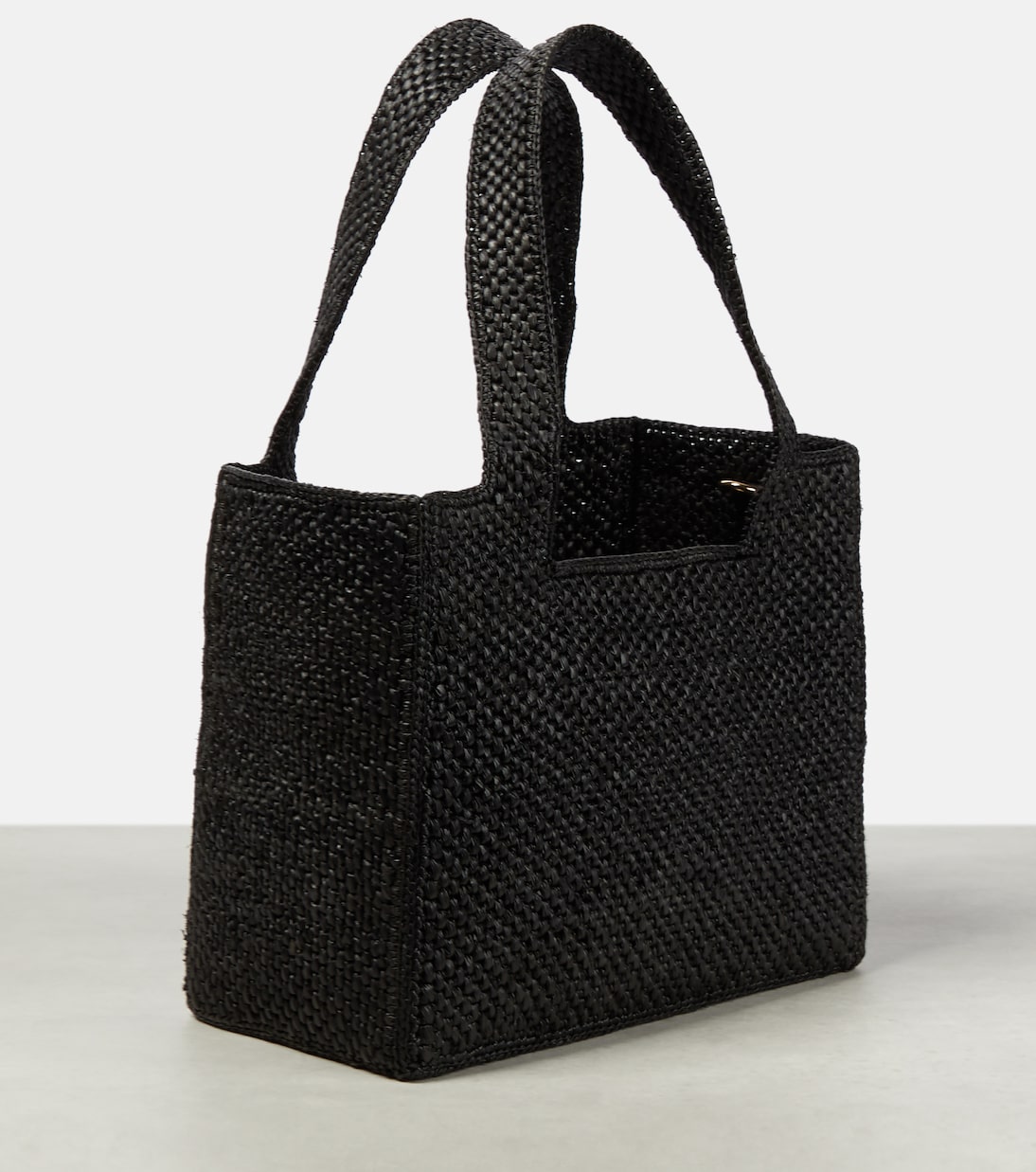 Tote Medium Paula's Ibiza de rafia con logo | Loewe