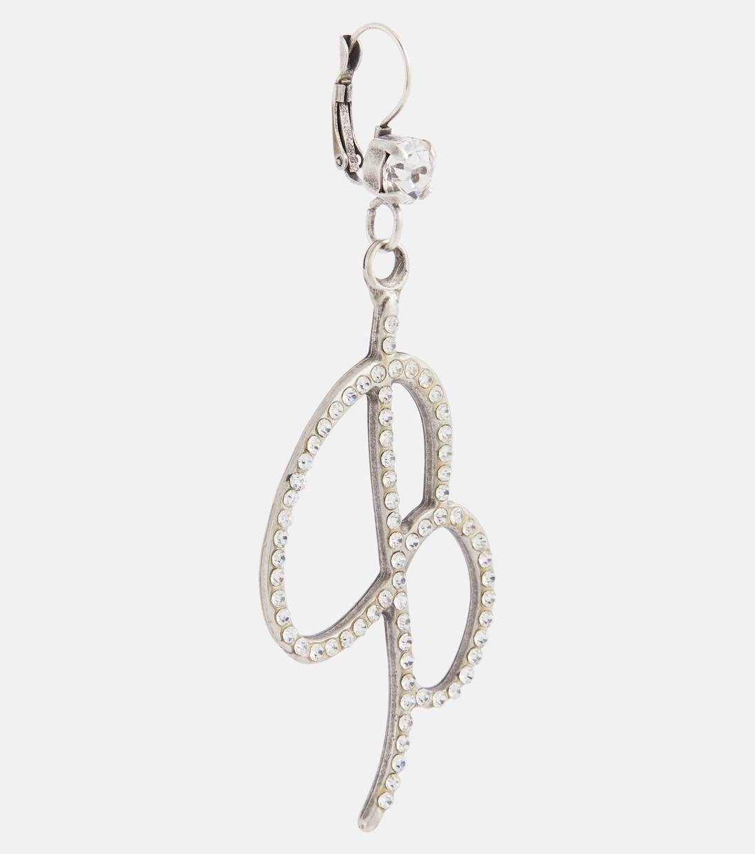 Orecchini con logo e cristalli | Blumarine