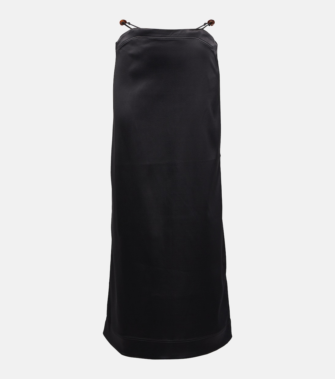 Satin maxi skirt | Ganni