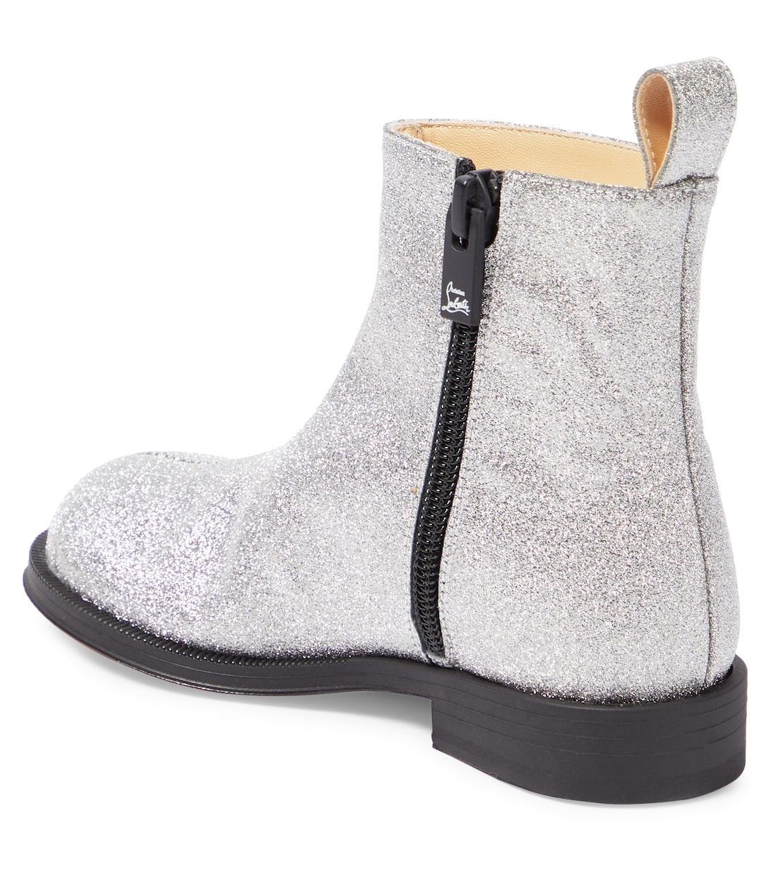 Bootynou glitter ankle boots | Christian Louboutin Kids