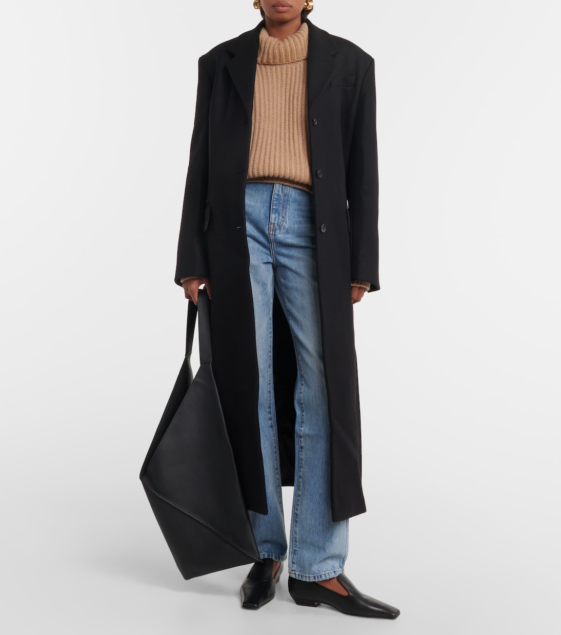 Lanzino turtleneck cashmere sweater | Khaite