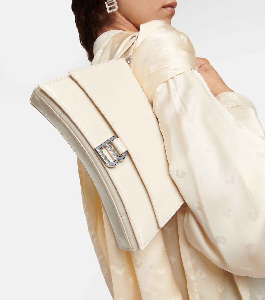 Crush Small leather shoulder bag | Balenciaga