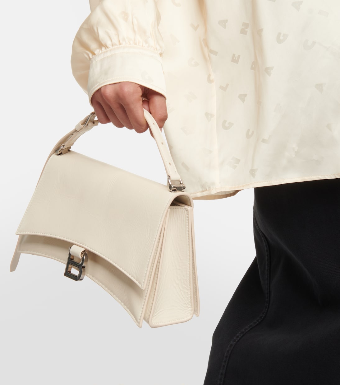 Crush Small leather shoulder bag | Balenciaga