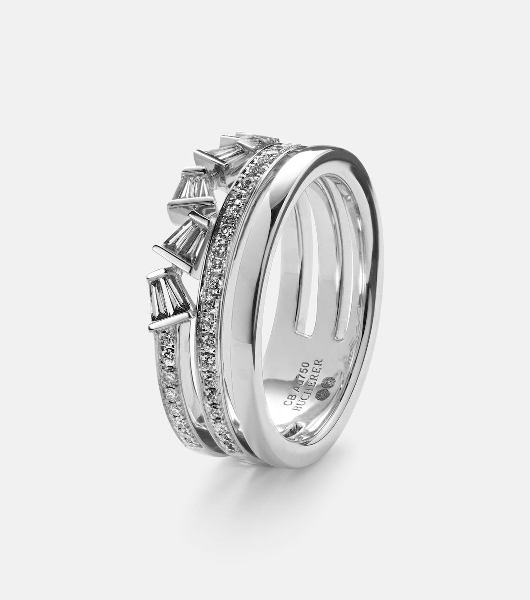 Anello in oro bianco 18kt con diamanti | Bucherer Fine Jewellery