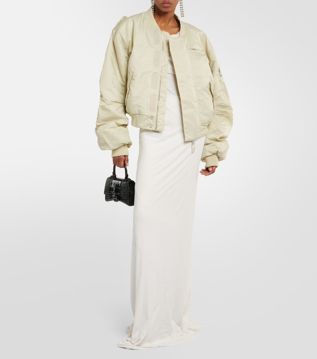 Cropped puffer jacket | Entire Studios