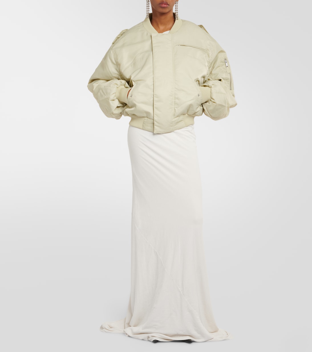 Cropped puffer jacket | Entire Studios
