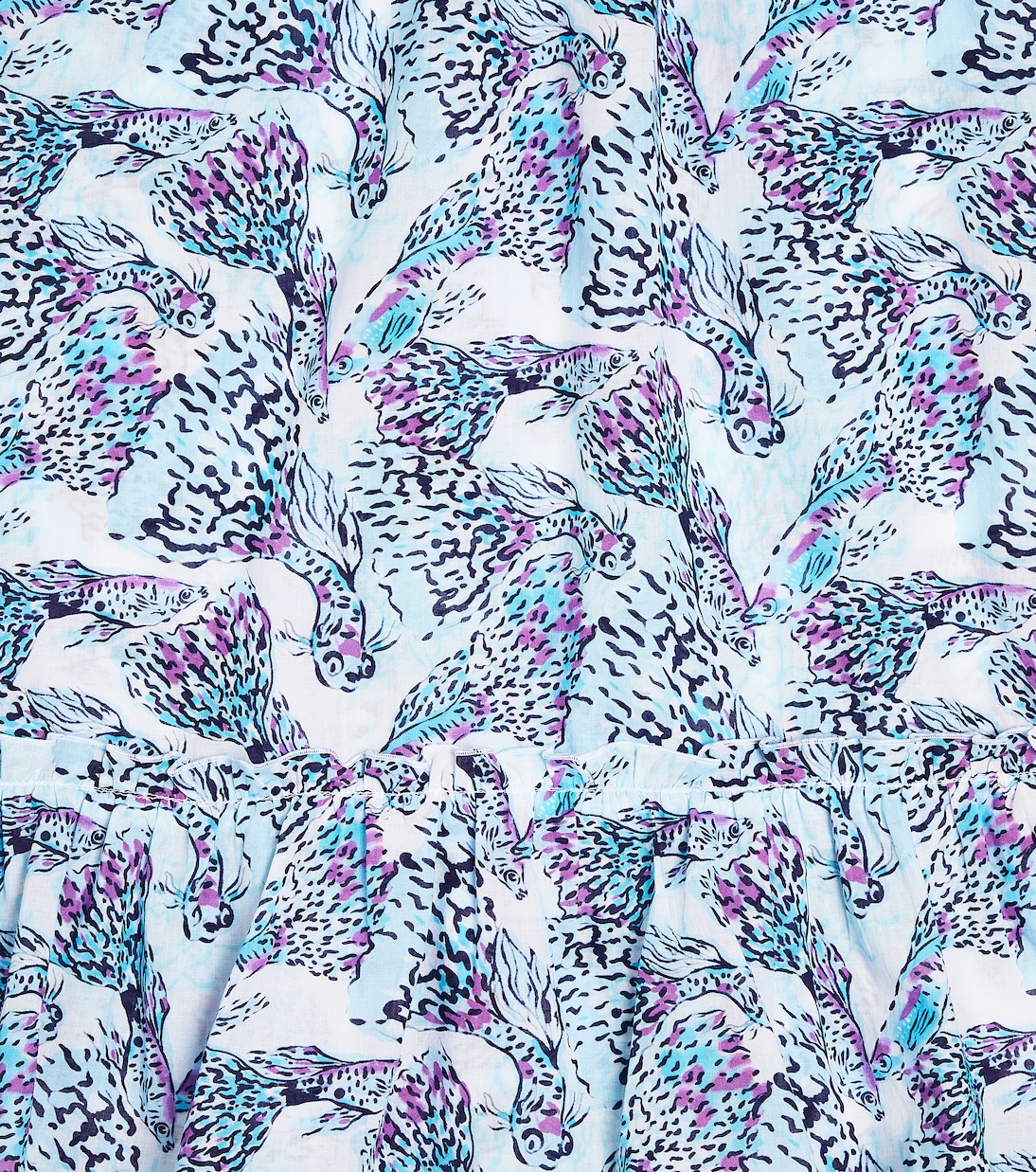 Abito Giselle in cotone con stampa | Vilebrequin Kids