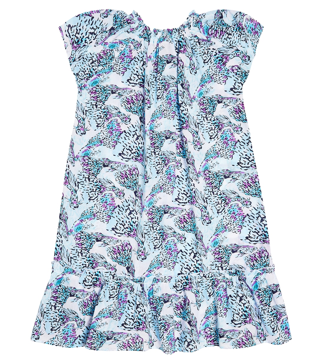 Abito Giselle in cotone con stampa | Vilebrequin Kids