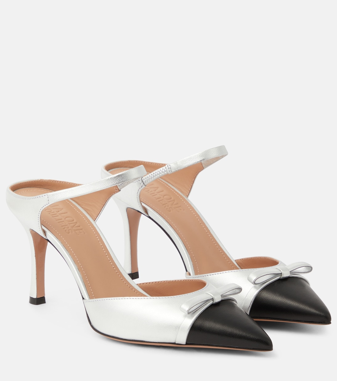 Mules Blythe 80 aus Leder | Malone Souliers