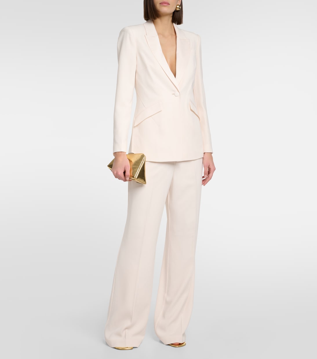Blazer de botonadura simple | Roland Mouret