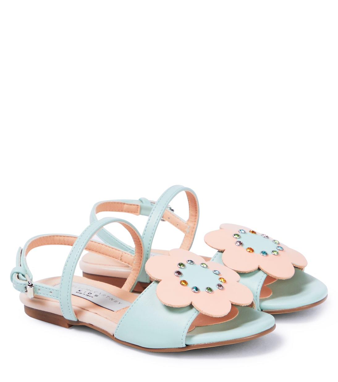 Sandali in similpelle con applicazioni | Stella McCartney Kids