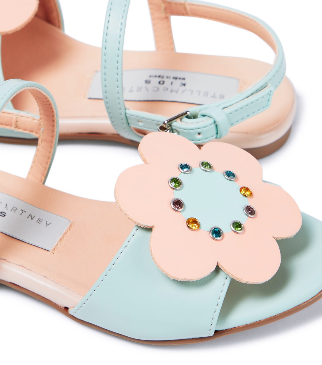 Sandali in similpelle con applicazioni | Stella McCartney Kids