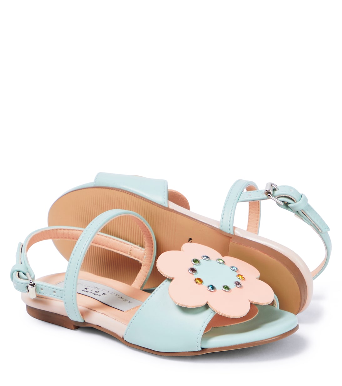 Sandali in similpelle con applicazioni | Stella McCartney Kids