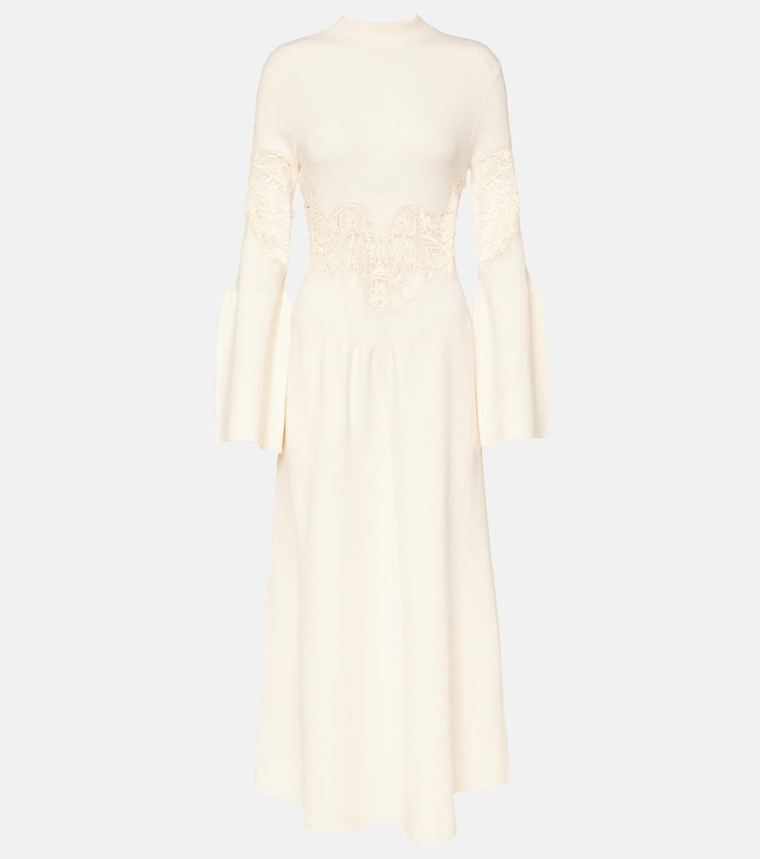 Wool-blend maxi dress | Chloé