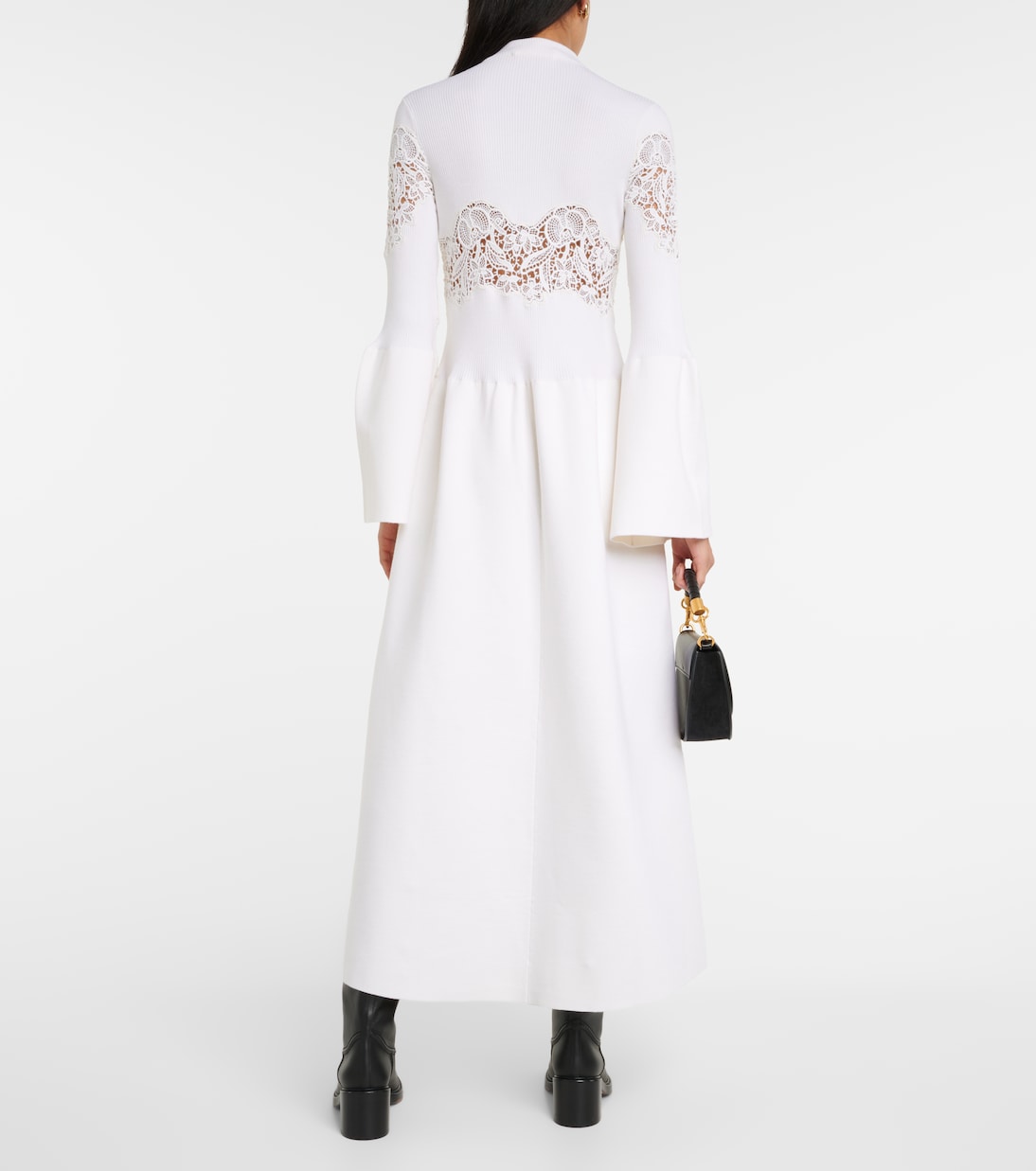 Wool-blend maxi dress | Chloé
