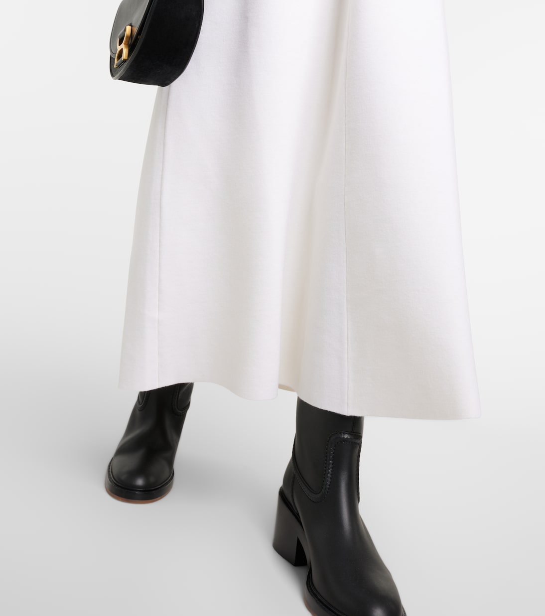 Wool-blend maxi dress | Chloé
