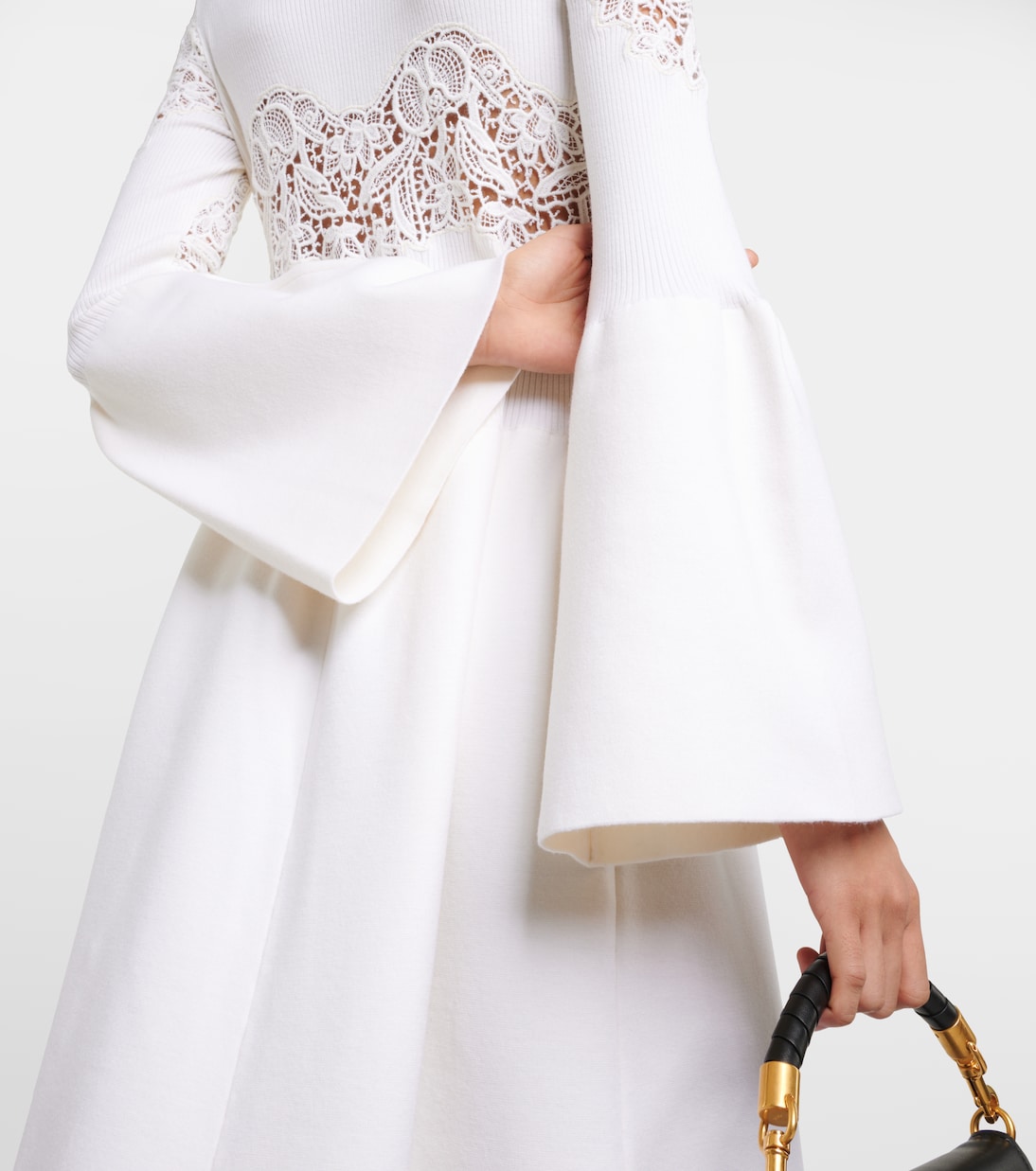 Wool-blend maxi dress | Chloé