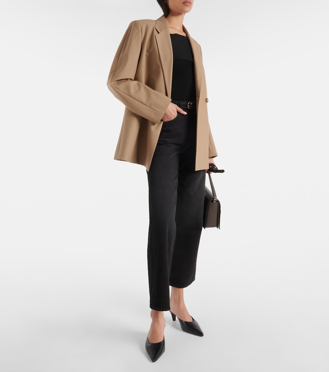 High-rise wide-leg jeans | Toteme