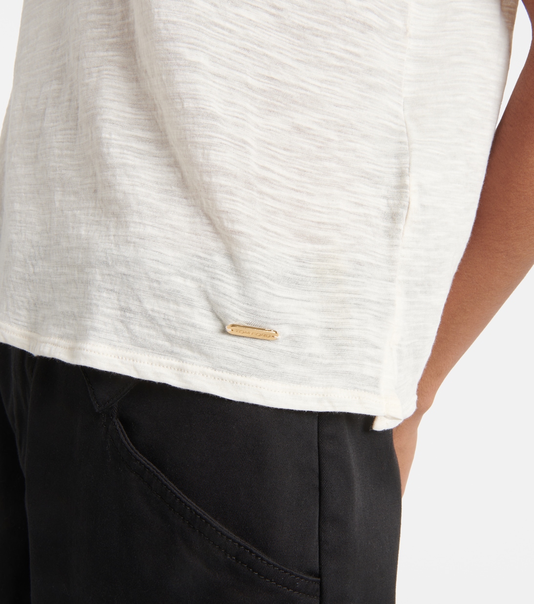T-shirt in jersey di cotone | Tom Ford