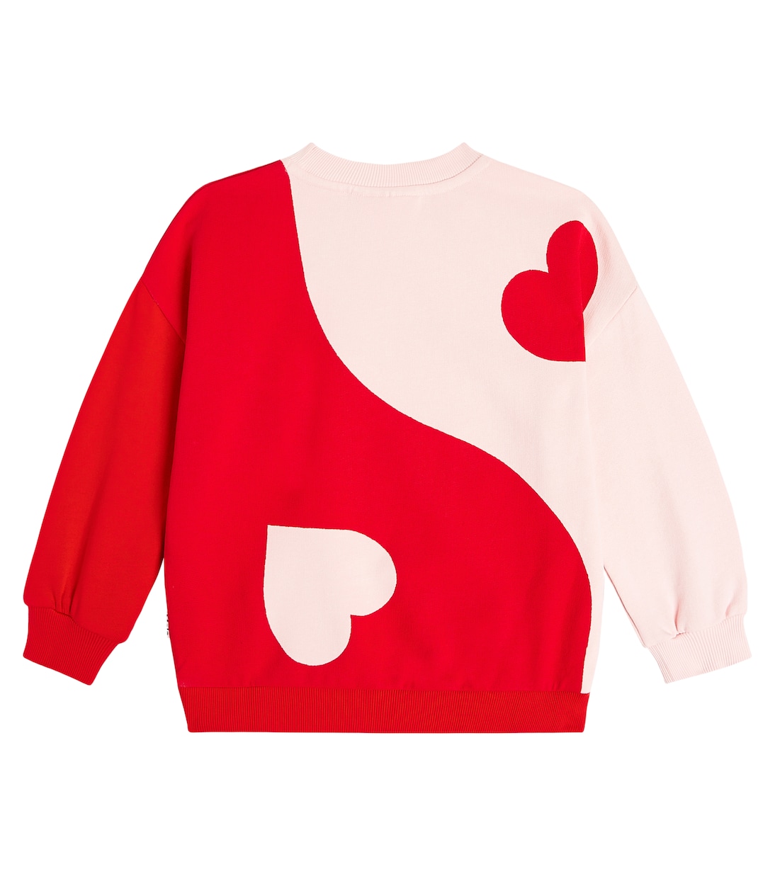 Yin Yang Maxi printed cotton sweatshirt | Molo