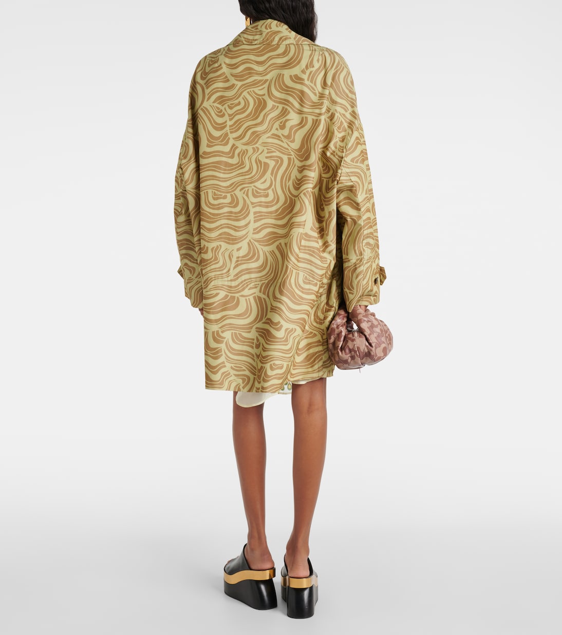 Cappotto con stampa | Dries Van Noten