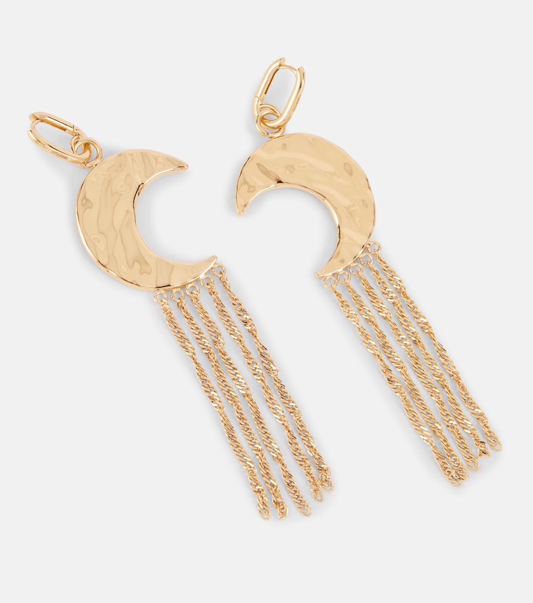 Boucles d’oreilles Moon à ornements | Rabanne
